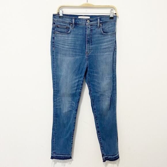 Denim Forum Lola High Rise Skinny Crop Jeans Size 29 - Picture 1 of 7